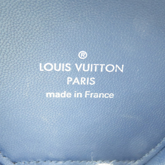 LOUIS VUITTON White Monogram Leather Bag Charm - Picture 7 of 7